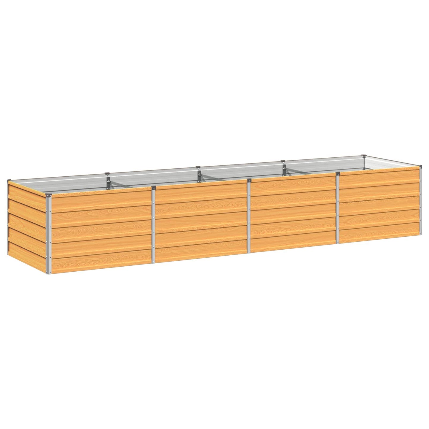 Raised Garden Bed Natural 320 x 80 x 55 cm cold-rolled steel