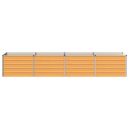 Raised Garden Bed Natural 320 x 80 x 55 cm cold-rolled steel