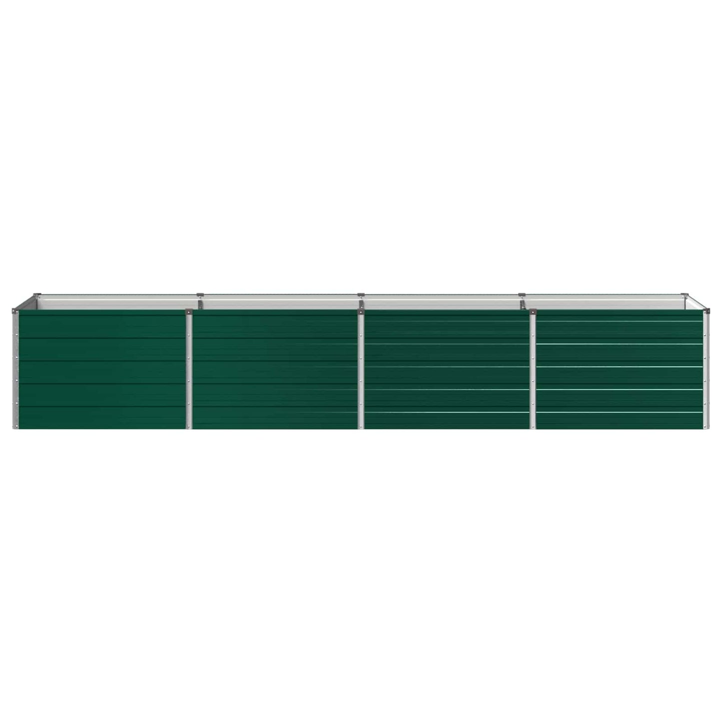 Raised Garden Bed Green 320 x 80 x 55 cm cold-rolled steeel
