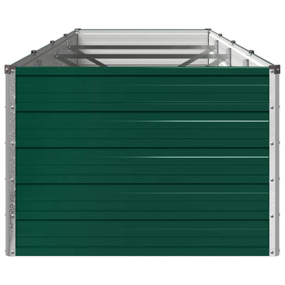 Raised Garden Bed Green 320 x 80 x 55 cm cold-rolled steeel