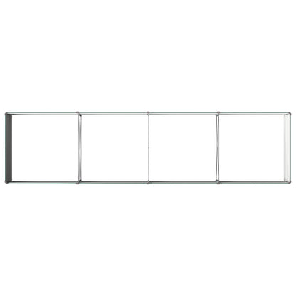 Raised Garden Bed Green 320 x 80 x 55 cm cold-rolled steeel