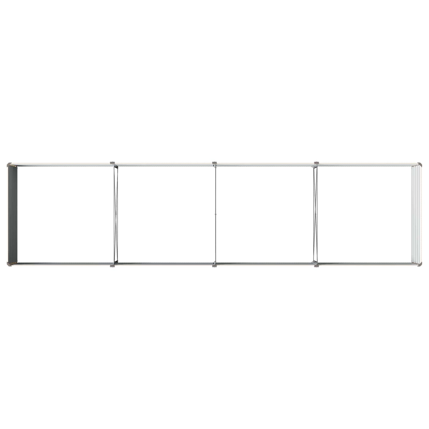 Raised Garden Bed Ivory 320 x 80 x 55 cm cold-rolled steel