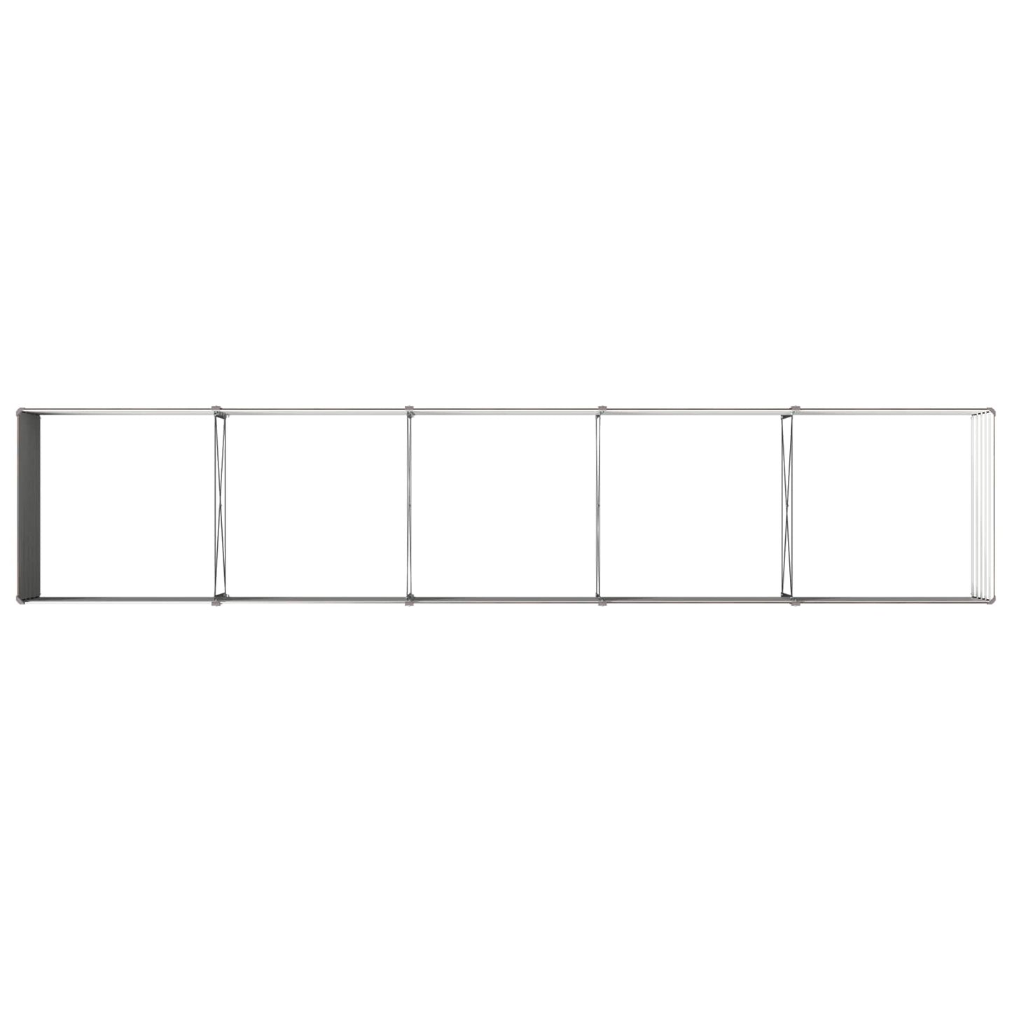 Raised Garden Bed Black 400 x 80 x 55 cm cold-rolled steel