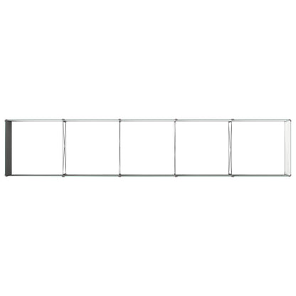 Raised Garden Bed Green 400 x 80 x 55 cm cold-rolled steeel