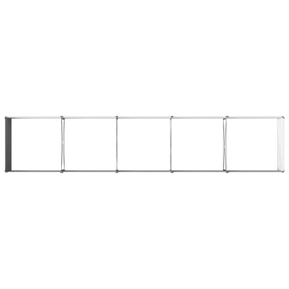 Raised Garden Bed Grey 400 x 80 x 55 cm cold-rolled steel