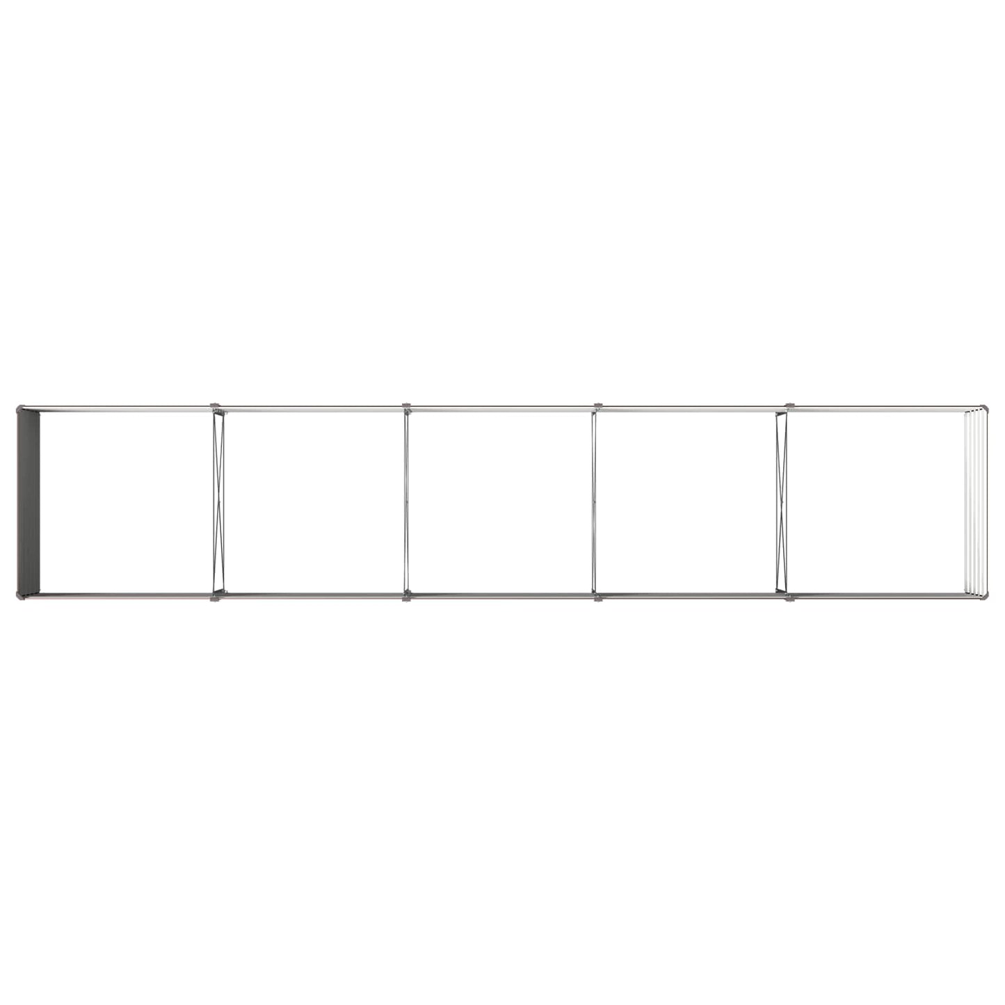 Raised Garden Bed Brown 400 x 80 x 55 cm cold-rolled steel
