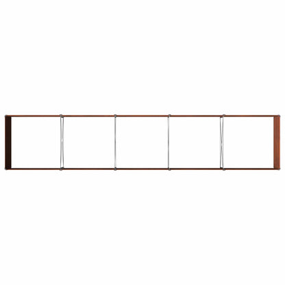 Raised Garden Bed Rusty 400 x 80 x 55 cm corton