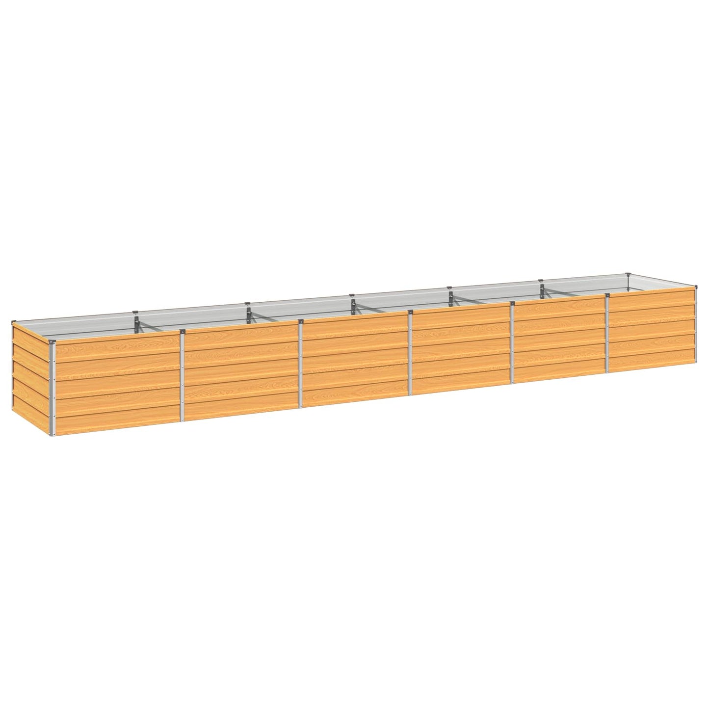 Raised Garden Bed Natural 480 x 80 x 55 cm cold-rolled steel