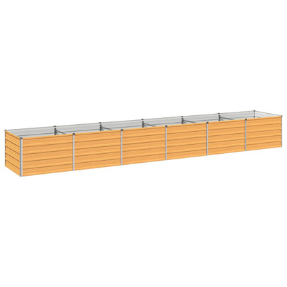 Raised Garden Bed Natural 480 x 80 x 55 cm cold-rolled steel