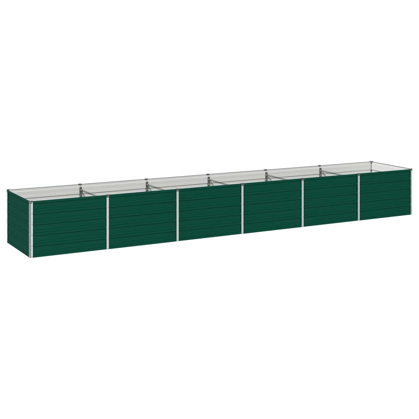 Raised Garden Bed Green 480 x 80 x 55 cm cold-rolled steeel