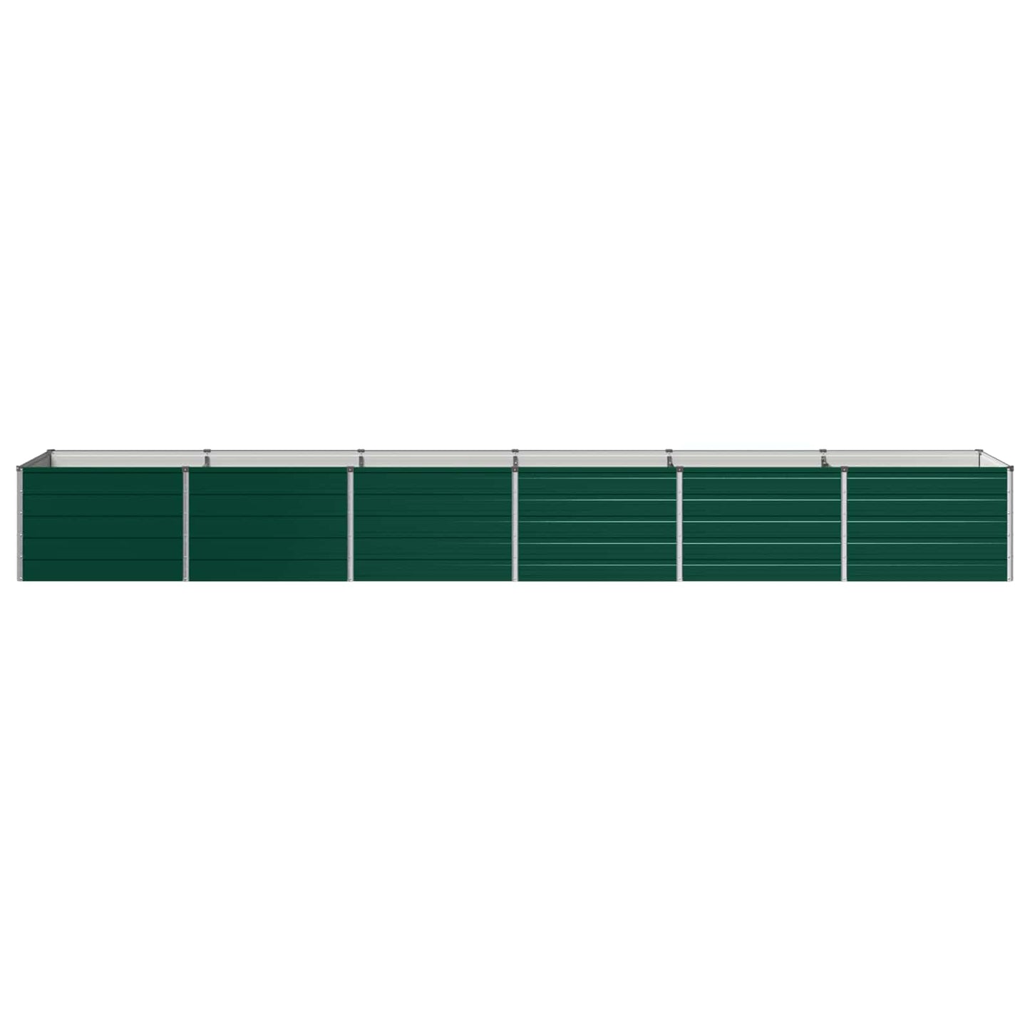 Raised Garden Bed Green 480 x 80 x 55 cm cold-rolled steeel