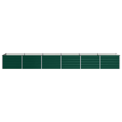 Raised Garden Bed Green 480 x 80 x 55 cm cold-rolled steeel