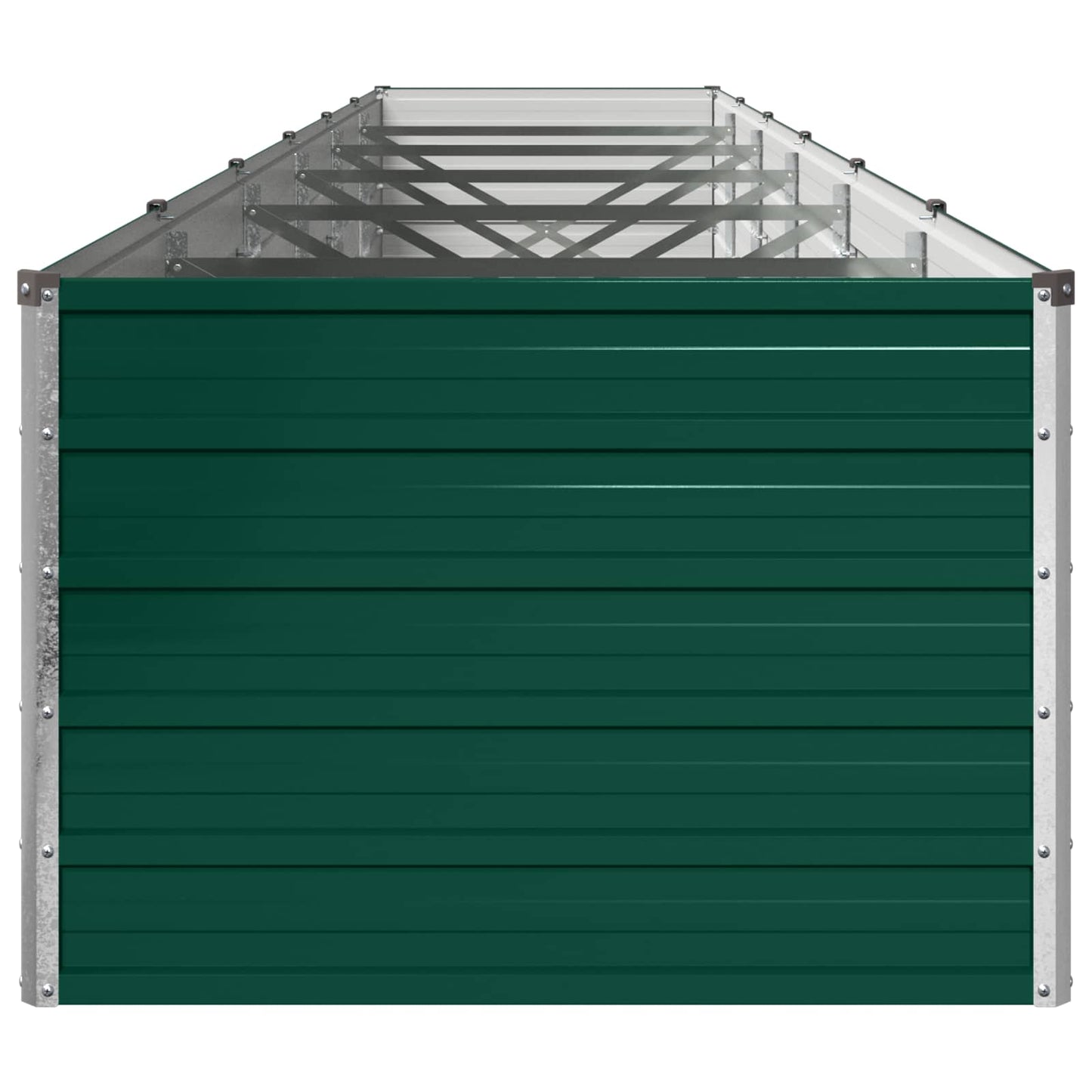 Raised Garden Bed Green 480 x 80 x 55 cm cold-rolled steeel