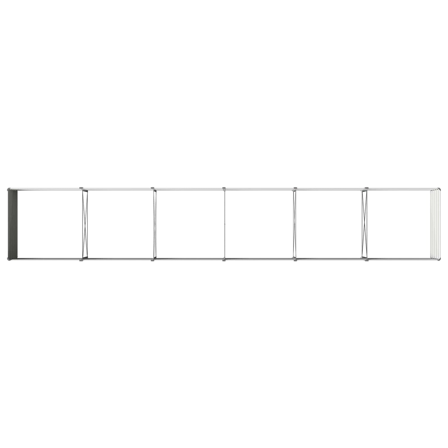 Raised Garden Bed Grey 480 x 80 x 55 cm cold-rolled steel