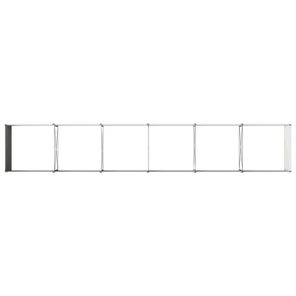 Raised Garden Bed Grey 480 x 80 x 55 cm cold-rolled steel