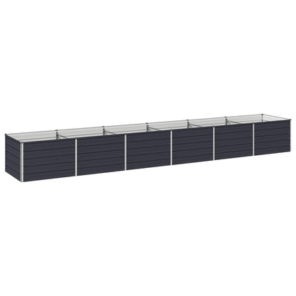 Raised Garden Bed Anthracite 480 x 80 x 55 cm cold-rolled steel