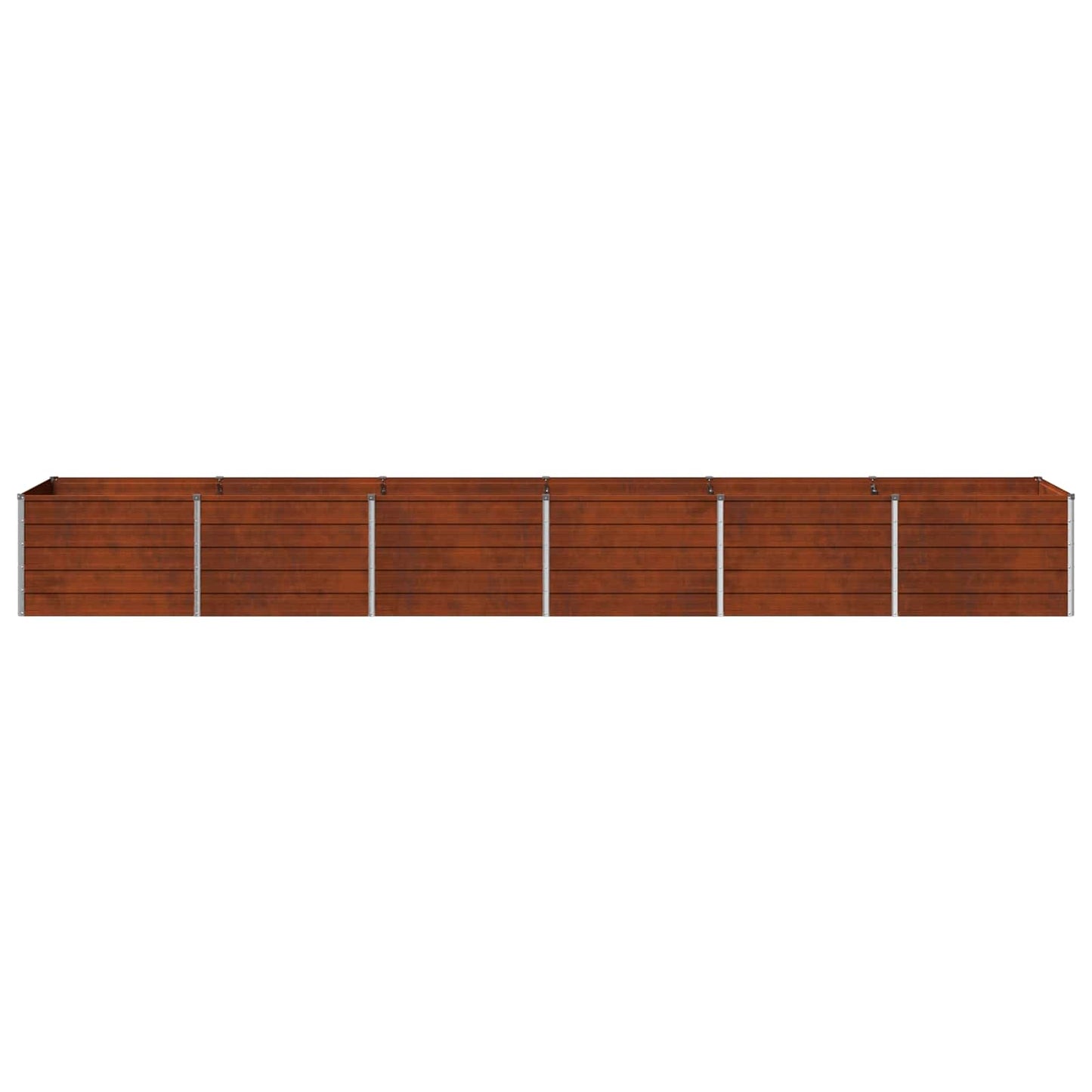 Raised Garden Bed Rusty 480 x 80 x 55 cm corton