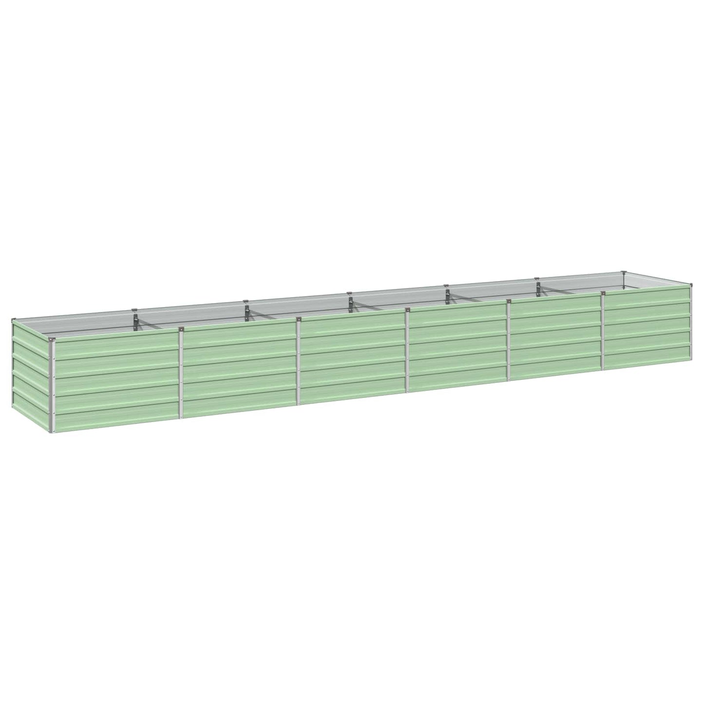 Raised Garden Bed Pastel Green 480 x 80 x 55 cm