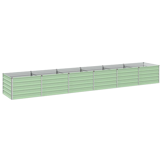 Raised Garden Bed Pastel Green 480 x 80 x 55 cm