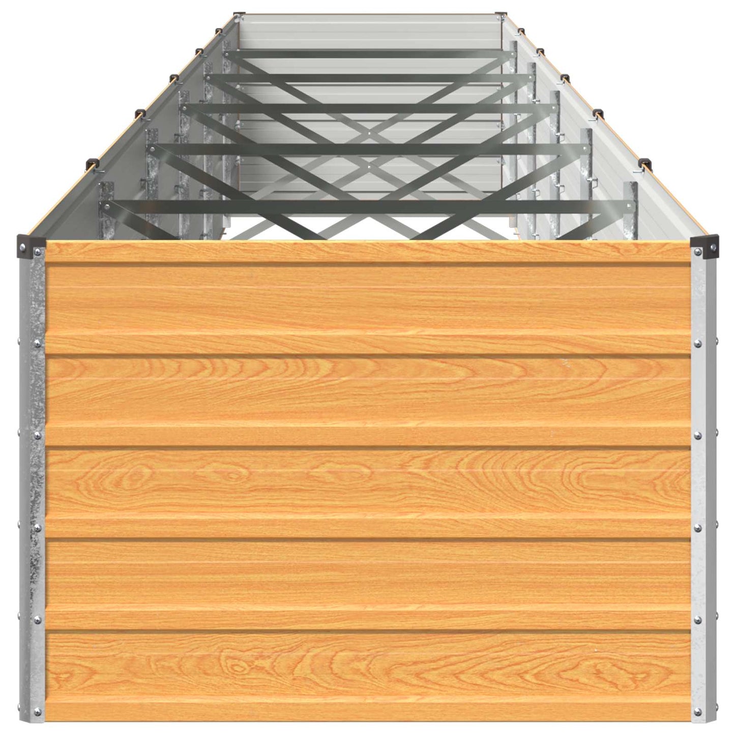 Raised Garden Bed Natural 600 x 80 x 55 cm cold-rolled steel