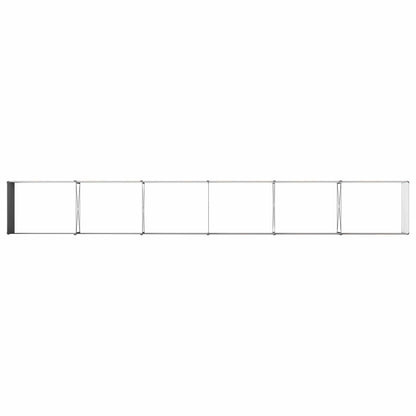Raised Garden Bed Black 600 x 80 x 55 cm cold-rolled steel