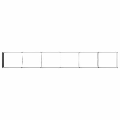 Raised Garden Bed Grey 600 x 80 x 55 cm cold-rolled steel