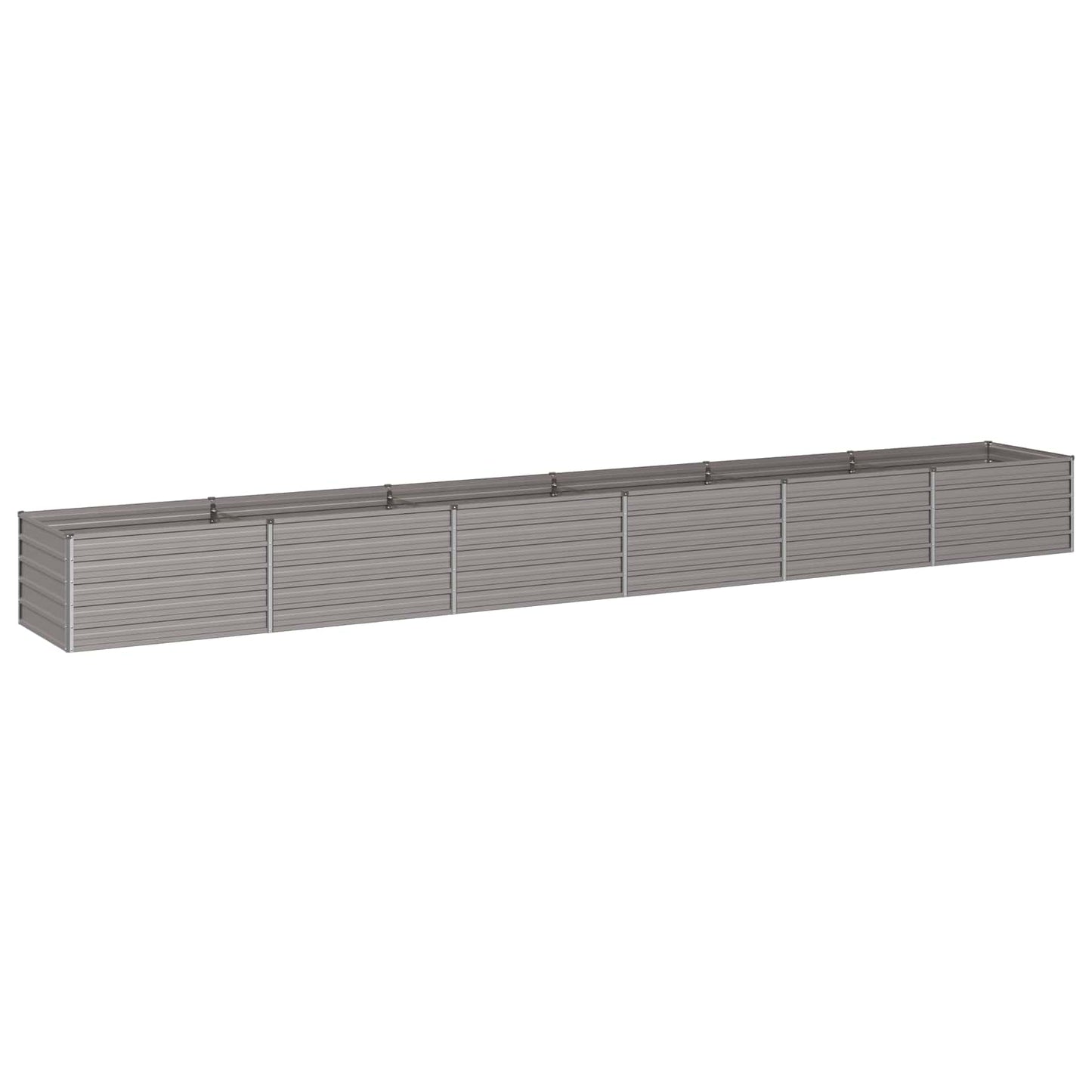 Raised Garden Bed Rusty 600 x 80 x 55 cm corton