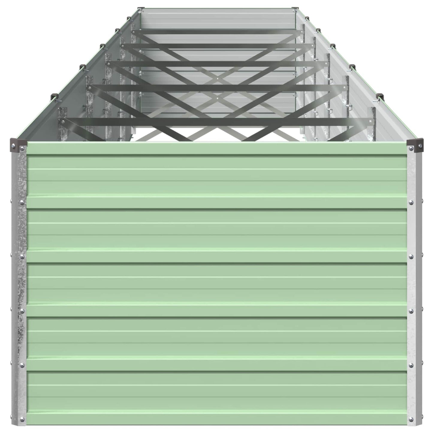 Raised Garden Bed Pastel Green 600 x 80 x 55 cm
