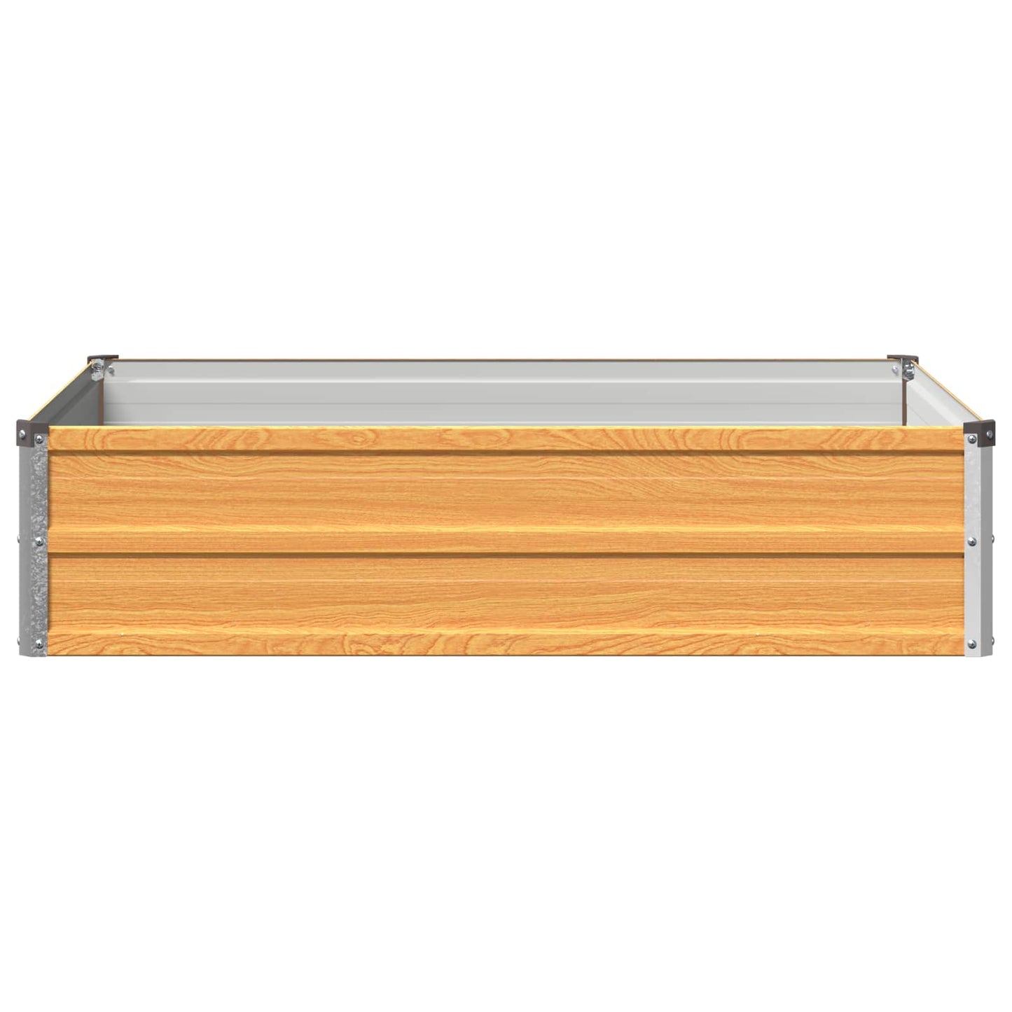 Raised Garden Bed Natural 100 x 80 x 24 cm cold-rolled steel