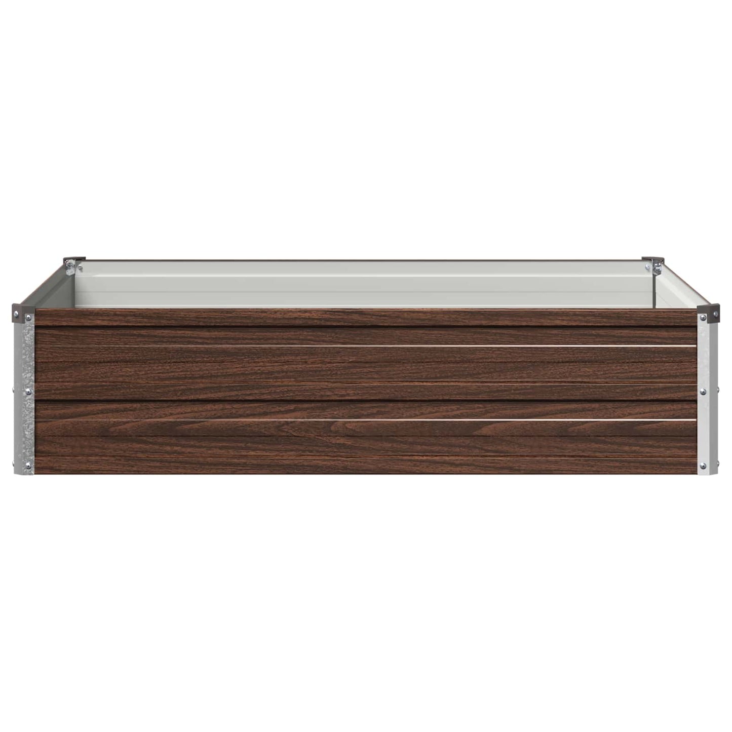 Raised Garden Bed Black 100 x 80 x 24 cm cold-rolled steel