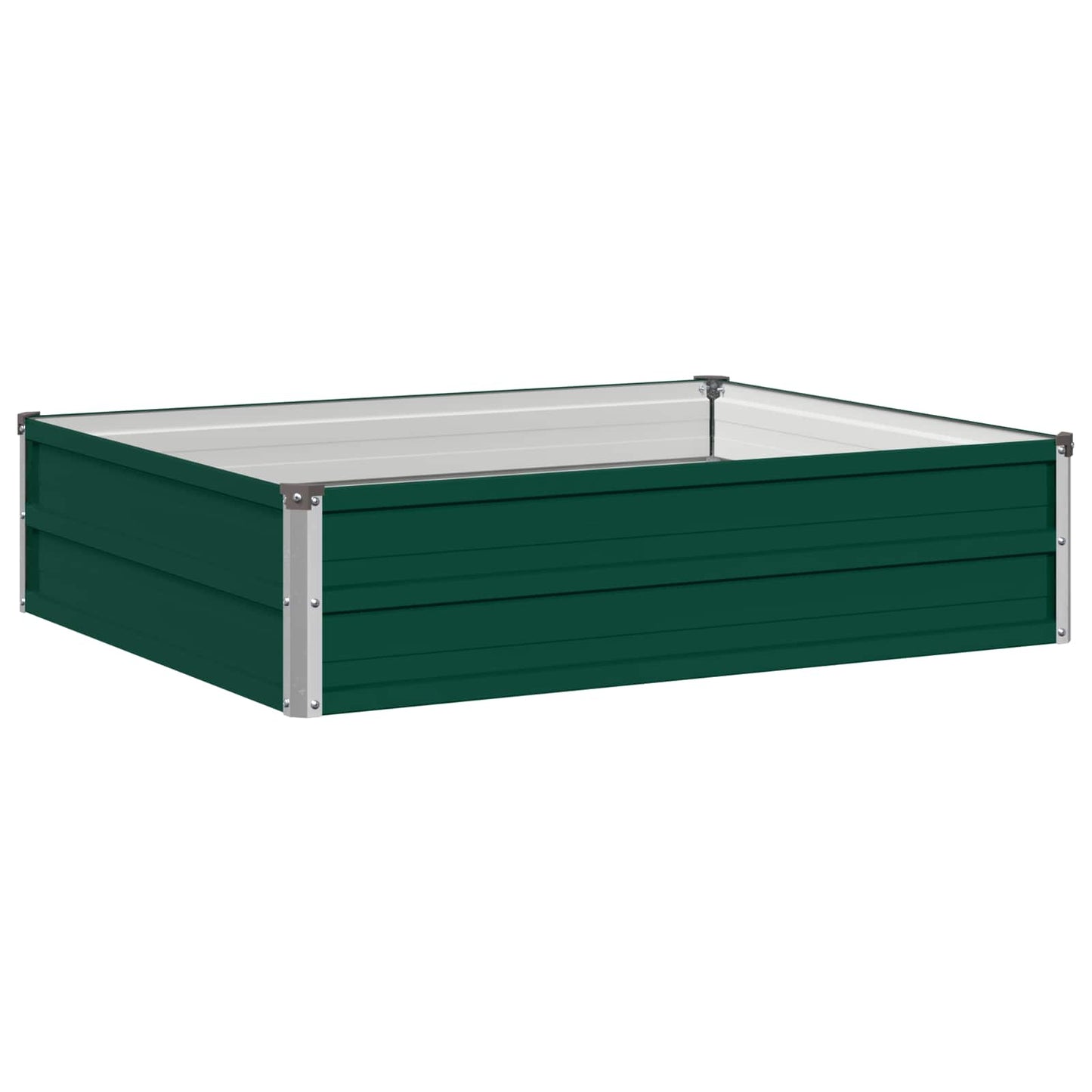 Raised Garden Bed Green 100 x 80 x 24 cm cold-rolled steeel