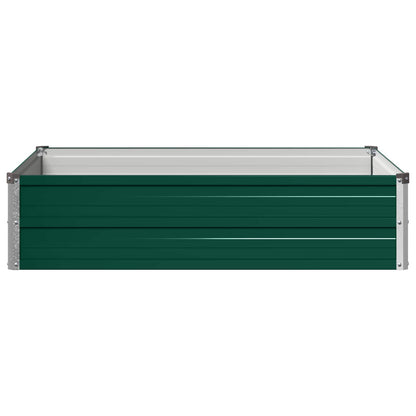 Raised Garden Bed Green 100 x 80 x 24 cm cold-rolled steeel