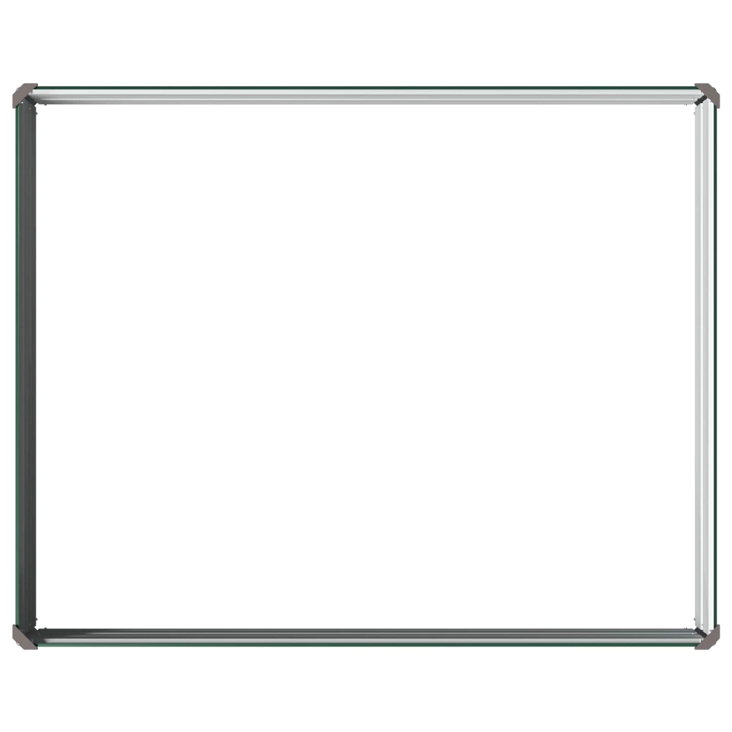 Raised Garden Bed Green 100 x 80 x 24 cm cold-rolled steeel