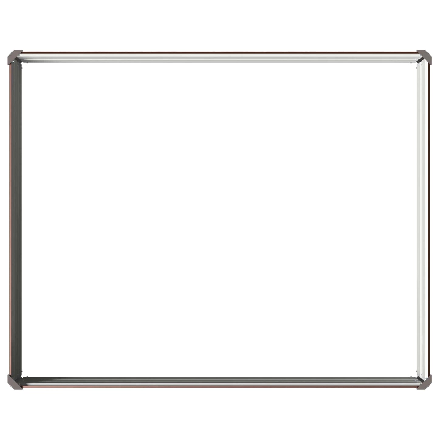 Raised Garden Bed Brown 100 x 80 x 24 cm cold-rolled steel