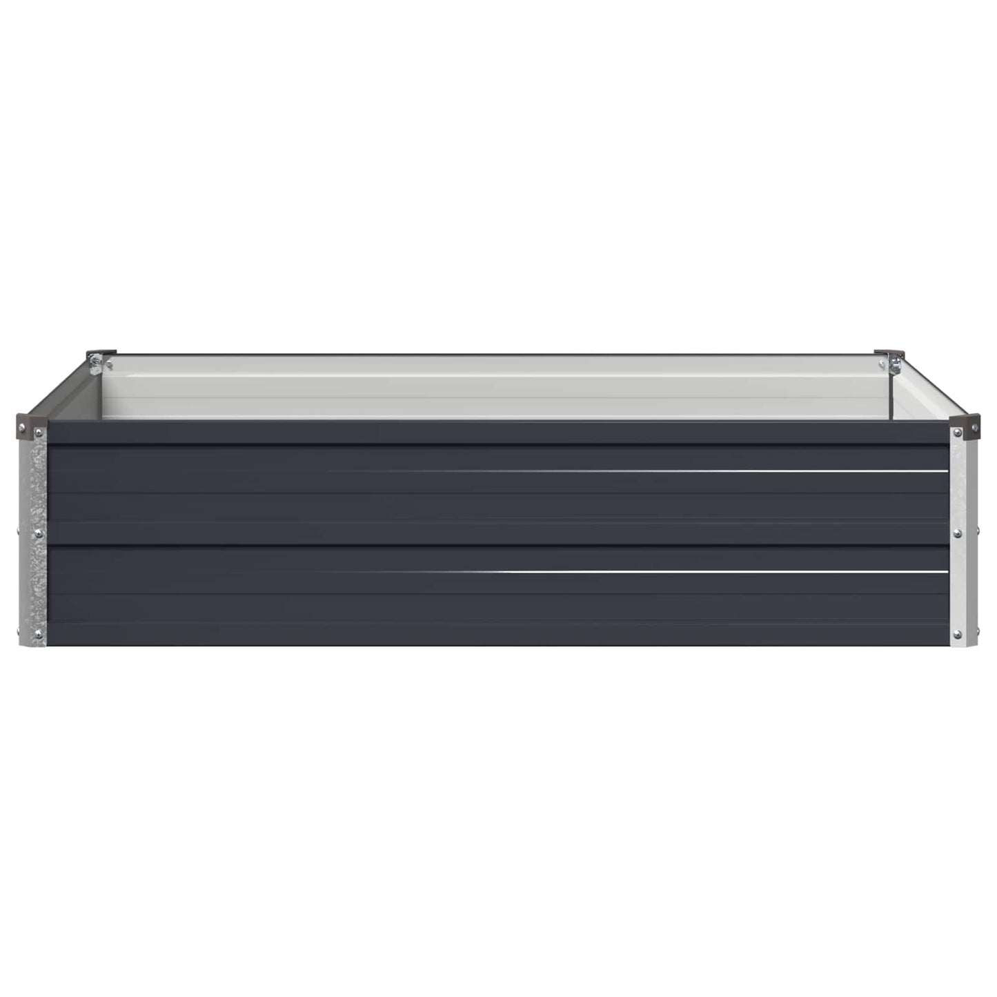 Raised Garden Bed Anthracite 100 x 80 x 24 cm cold-rolled steel