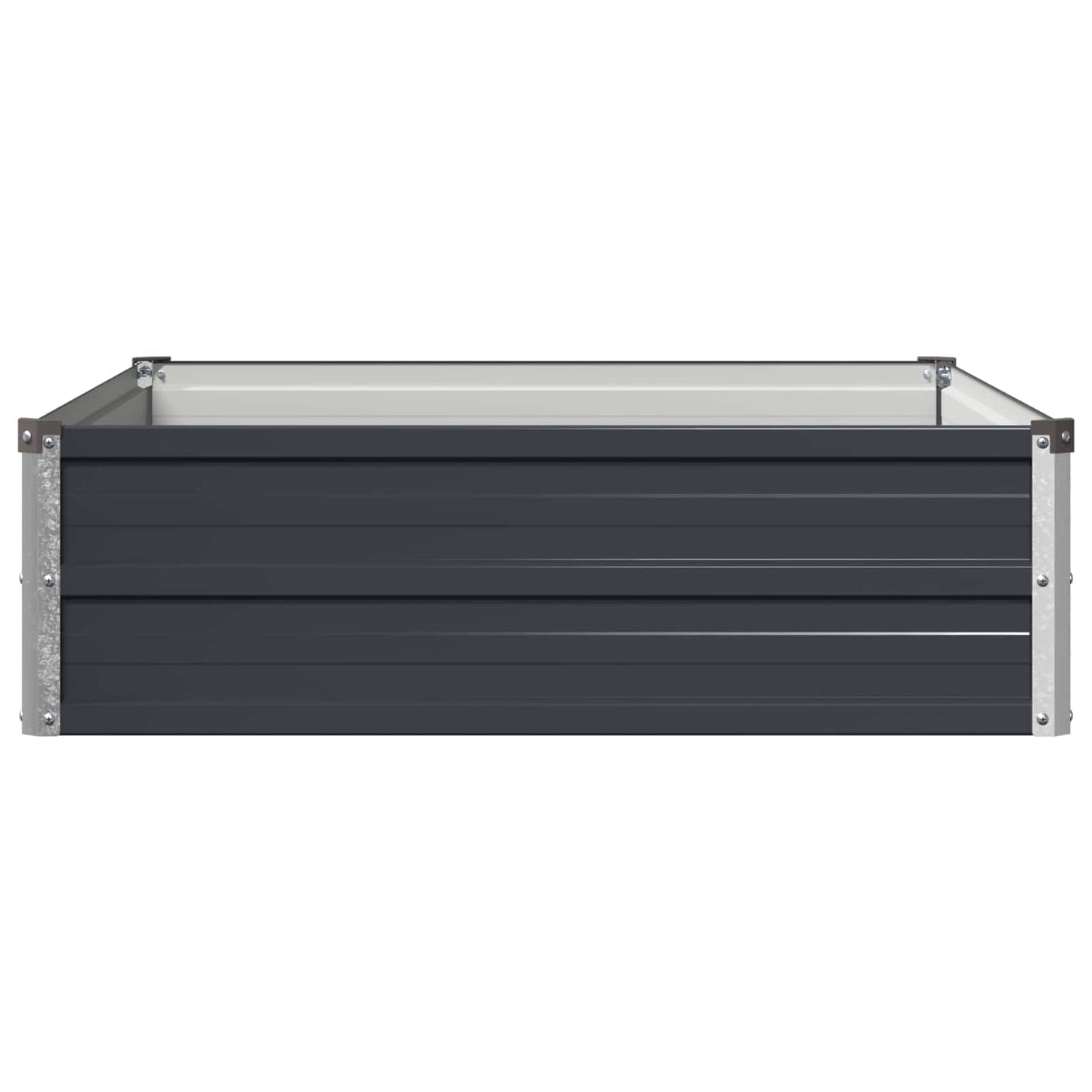 Raised Garden Bed Anthracite 100 x 80 x 24 cm cold-rolled steel