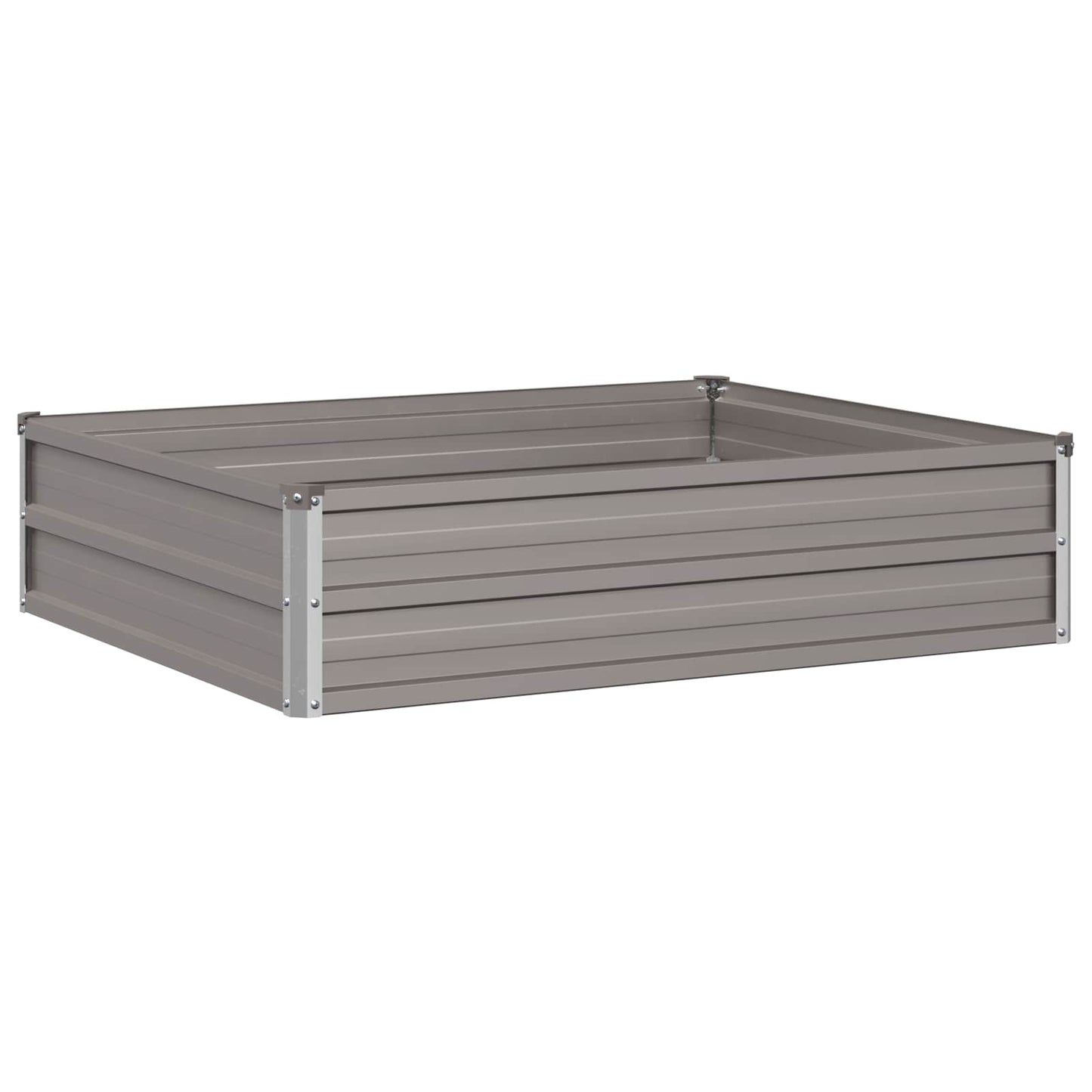 Raised Garden Bed Rusty 100 x 80 x 24 cm corton