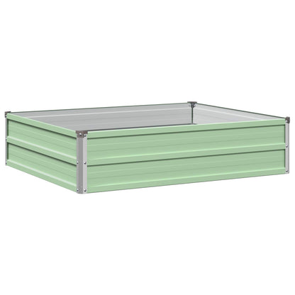 Raised Garden Bed Pastel Green 100 x 80 x 24 cm