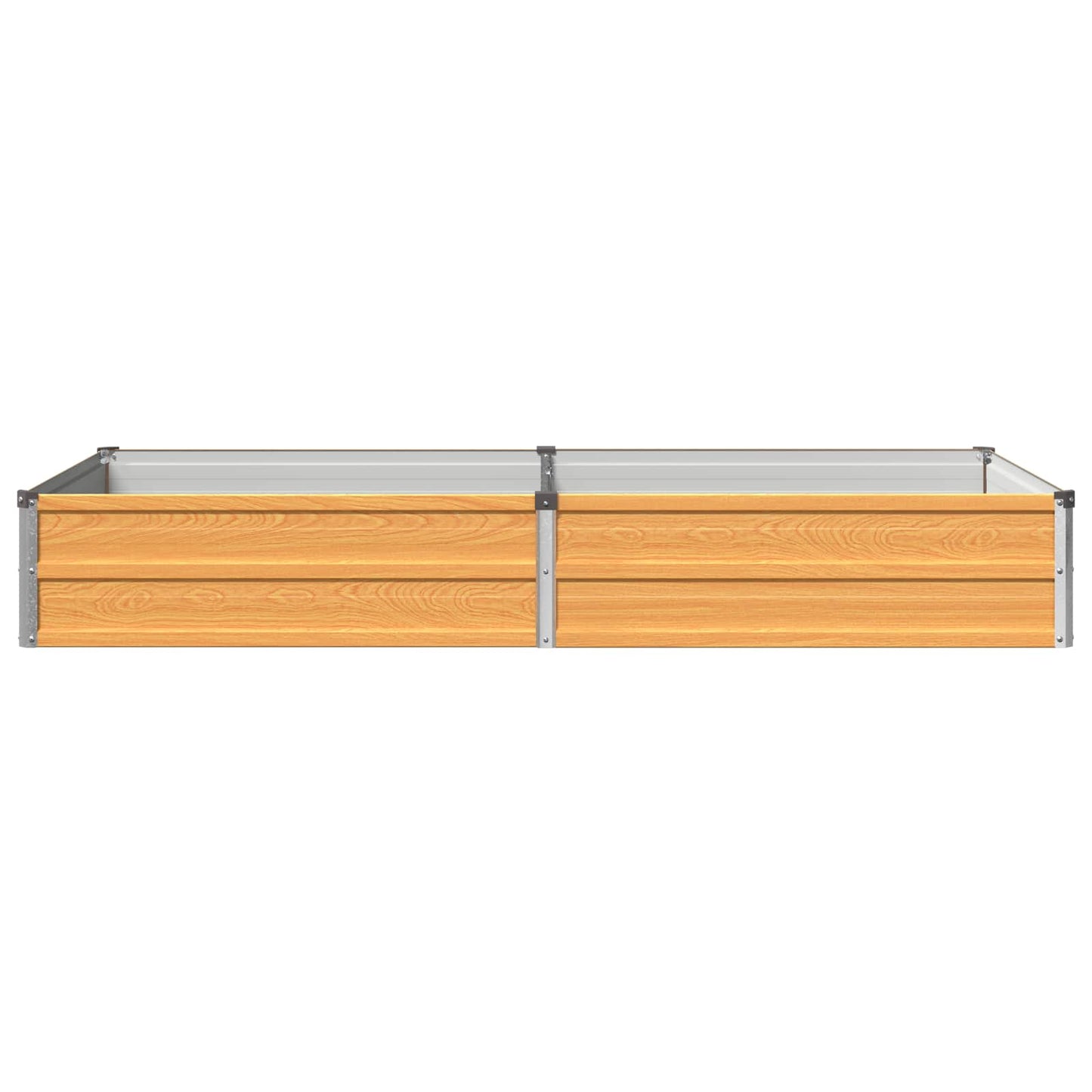 Raised Garden Bed Natural 160 x 80 x 24 cm cold-rolled steel