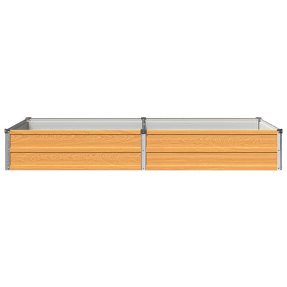 Raised Garden Bed Natural 160 x 80 x 24 cm cold-rolled steel