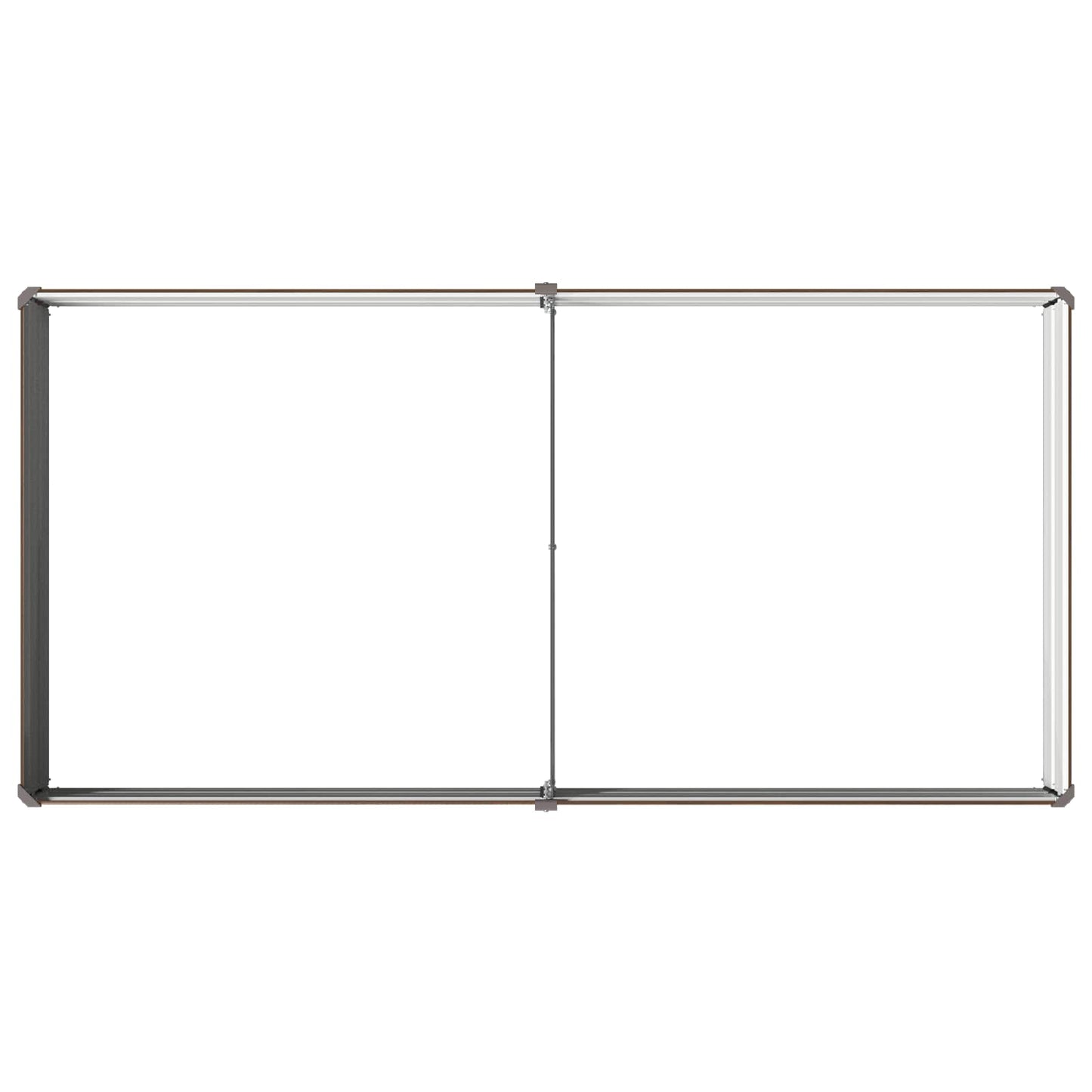 Raised Garden Bed Black 160 x 80 x 24 cm cold-rolled steel