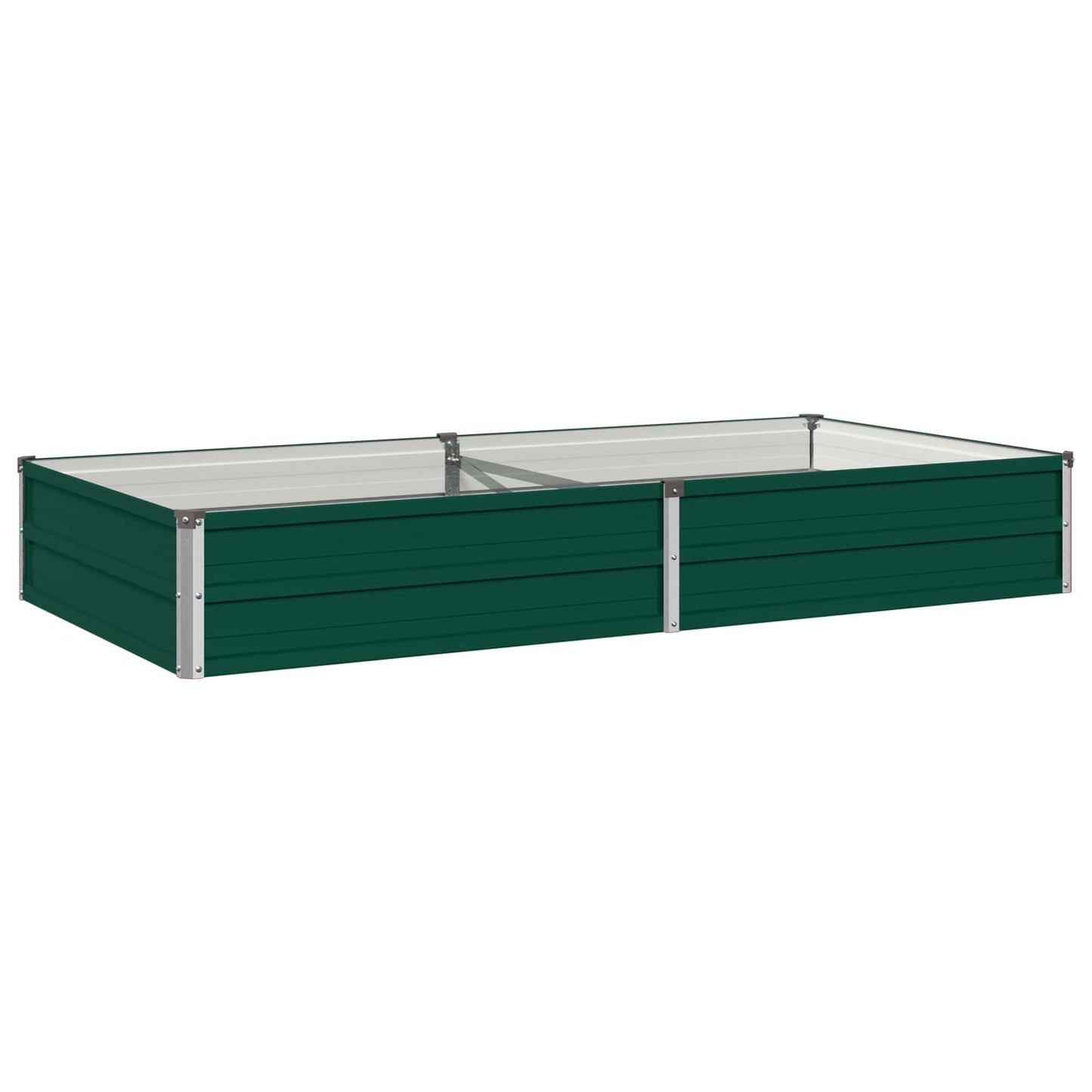Raised Garden Bed Green 160 x 80 x 24 cm cold-rolled steeel