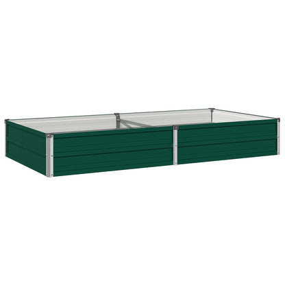 Raised Garden Bed Green 160 x 80 x 24 cm cold-rolled steeel