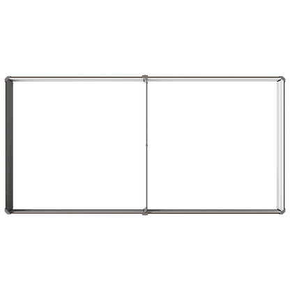 Raised Garden Bed Brown 160 x 80 x 24 cm cold-rolled steel