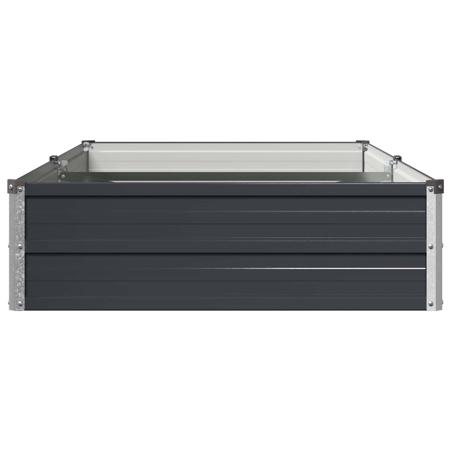 Raised Garden Bed Anthracite 160 x 80 x 24 cm cold-rolled steel