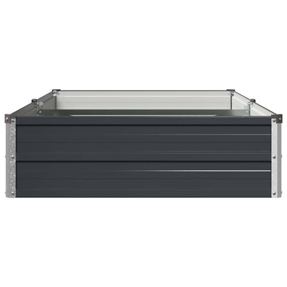 Raised Garden Bed Anthracite 160 x 80 x 24 cm cold-rolled steel