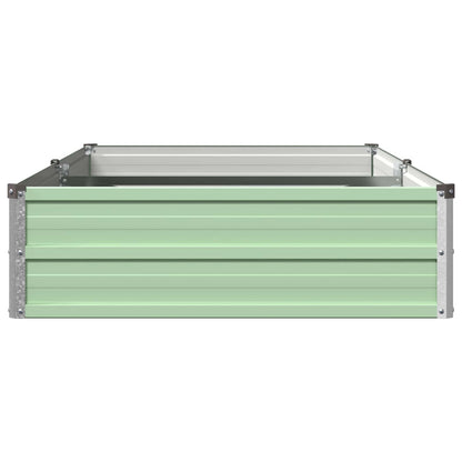 Raised Garden Bed Pastel Green 160 x 80 x 24 cm