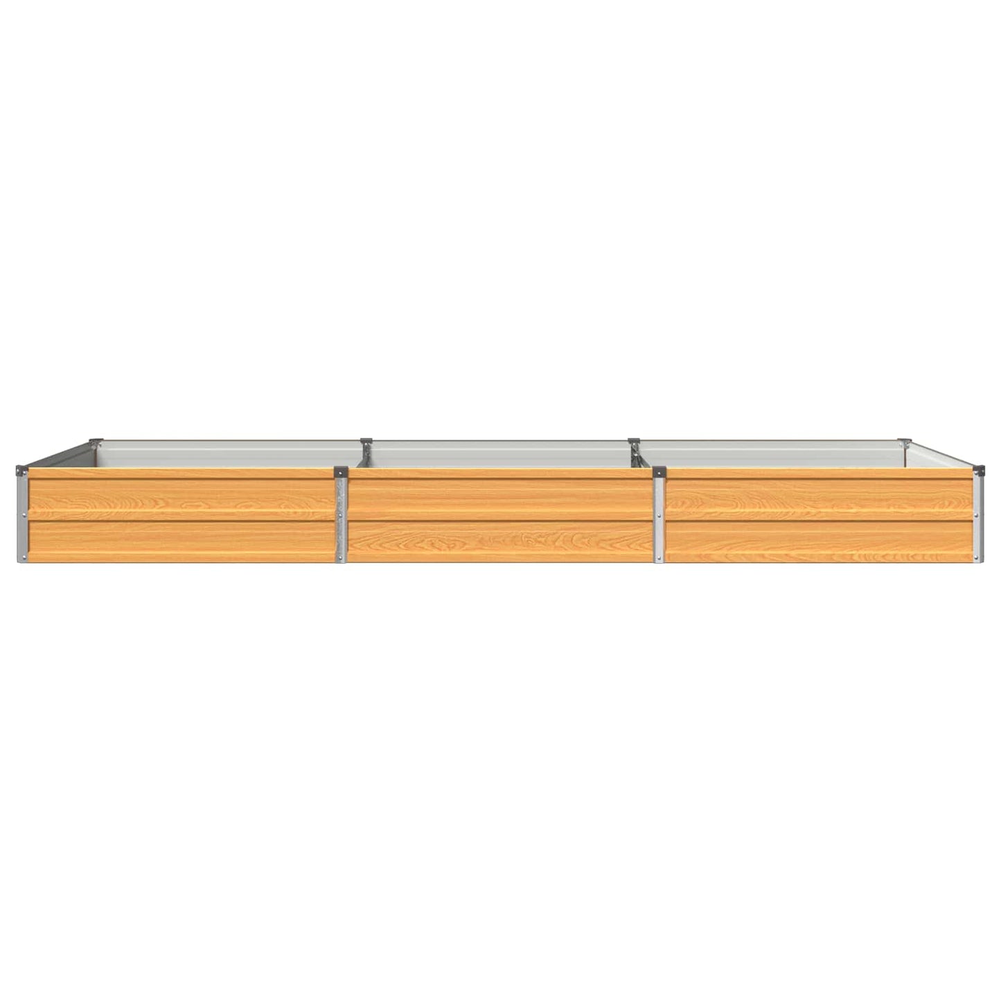 Raised Garden Bed Natural 240 x 80 x 24 cm cold-rolled steel