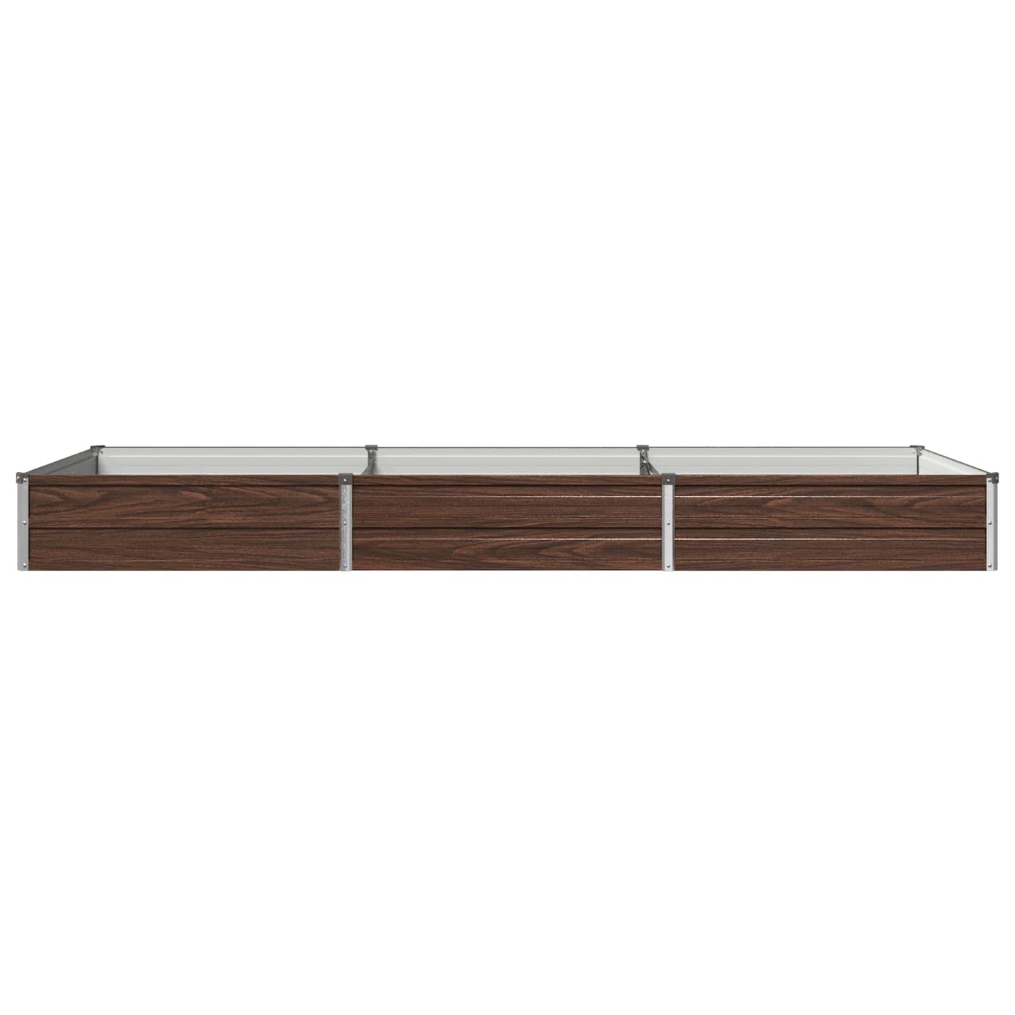 Raised Garden Bed Black 240 x 80 x 24 cm cold-rolled steel