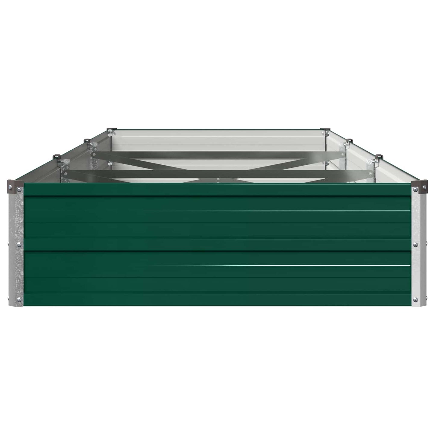 Raised Garden Bed Green 240 x 80 x 24 cm cold-rolled steeel